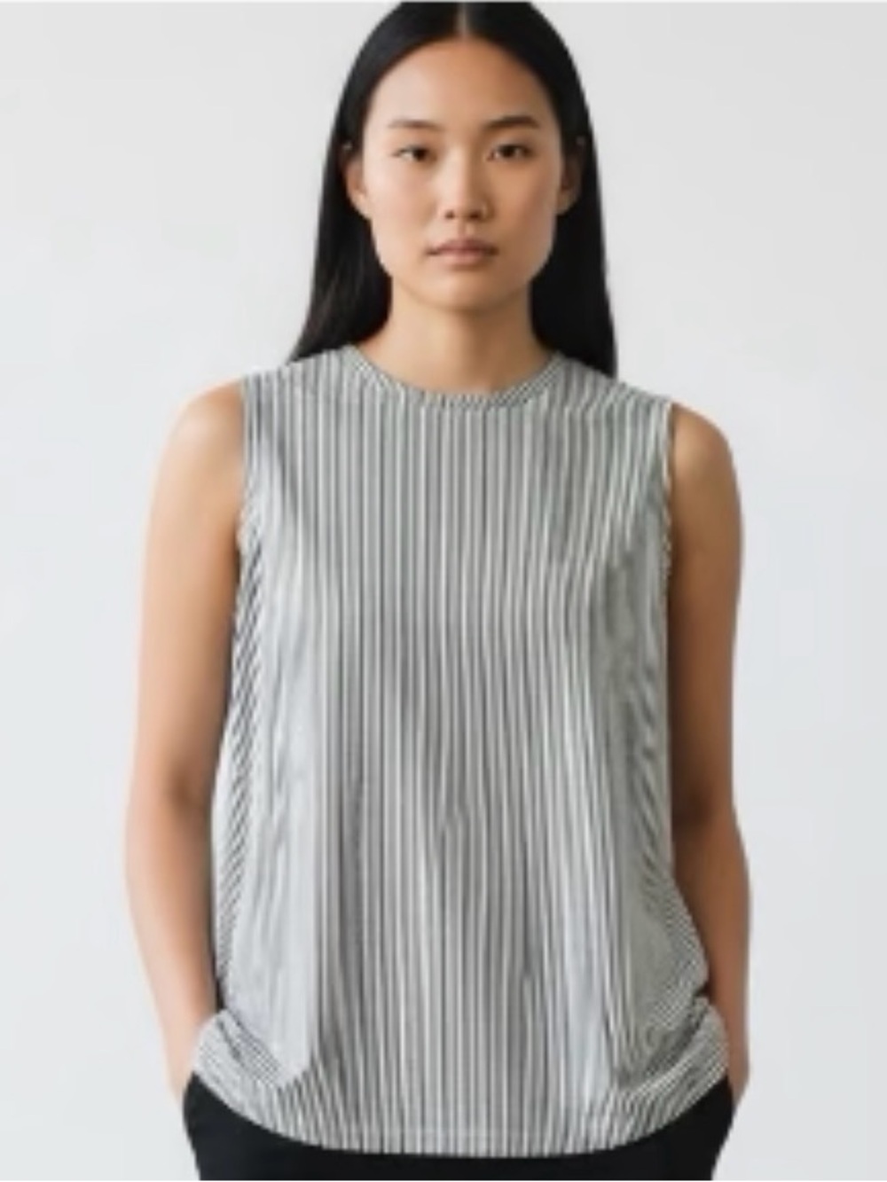 ATHLETA Zephyr Striped Tank Top